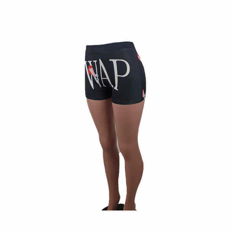 20 Pieces) Cardi B Megan Thee Stallion Wap Wholesale High Waist Shorts