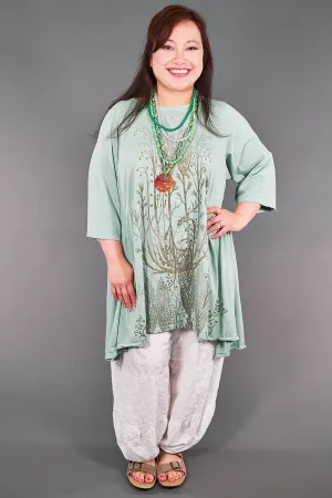 2284 Jen's Tunic Aquamarine-P