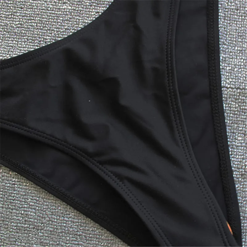 30 Pair's) Sexy Off The Shoulder Solid Color Bikini