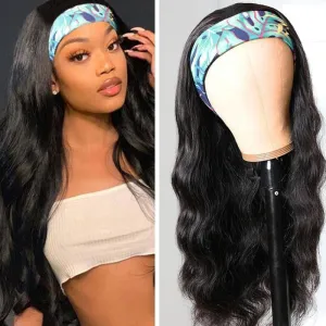 30 Pieces) Big Wave Long Curly Wig And Headband Set