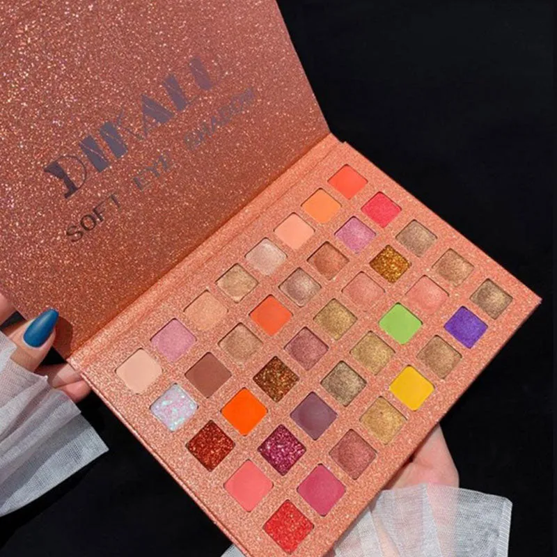 30 Pieces) Glitter Sequins Eyeshadow Palette Pigment Eye Shadow