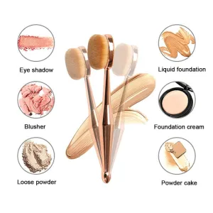 30 Pieces) Oval Makeup Brush Soft Toothbrush