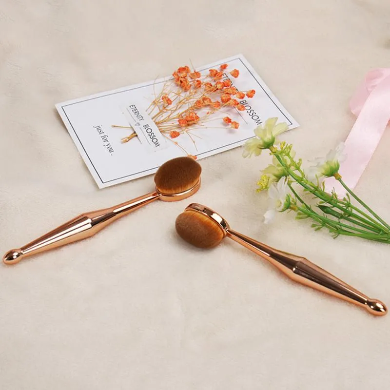30 Pieces) Oval Makeup Brush Soft Toothbrush