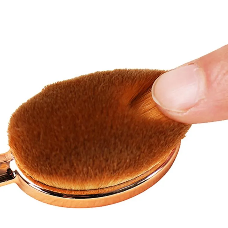 30 Pieces) Oval Makeup Brush Soft Toothbrush