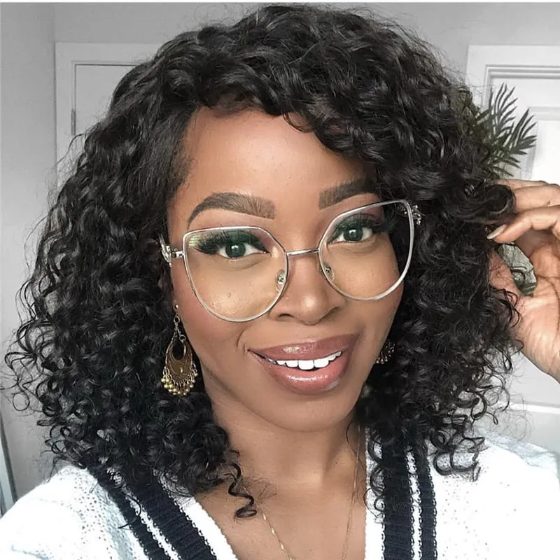 30 Pieces) Small Curly Mid-Length Wig