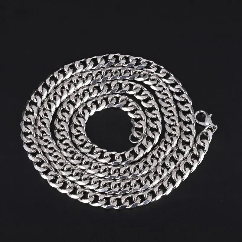 30 Pieces) Wholesale Hot Sale Hip-hop Style Round-shape Lion Pattern Men Necklace