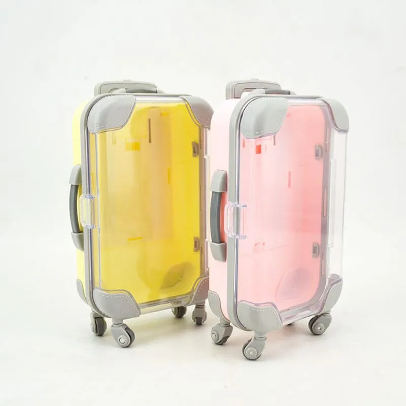 30 Pieces) Wholesale Trolley Case Modeling Eyelash Box Loading Of Two Pairs