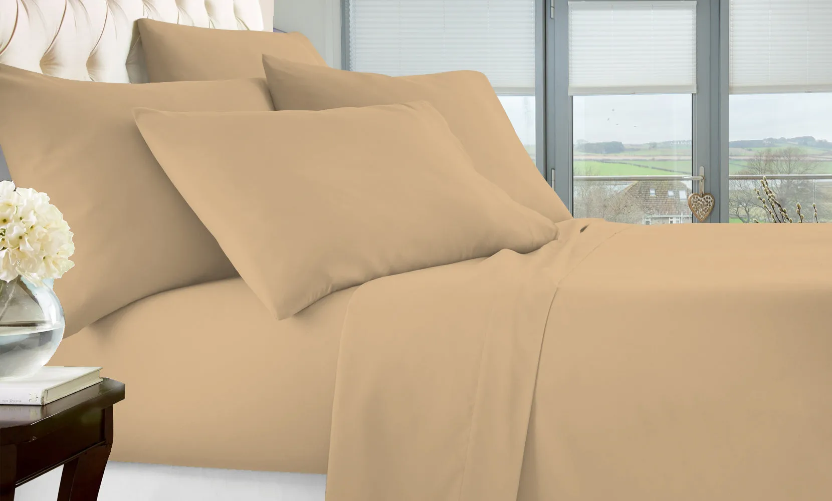 6-Piece Ultimate Fit Performance Bed Sheet Sets