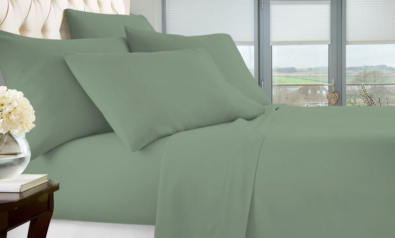 6-Piece Ultimate Fit Performance Bed Sheet Sets
