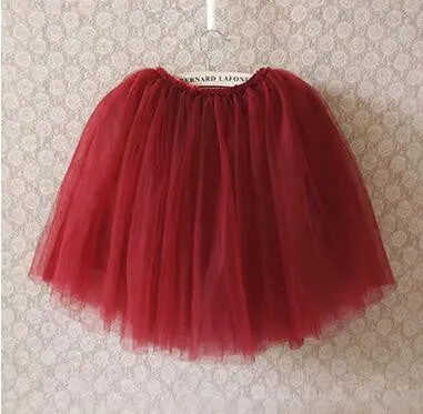 7 colors girls skirts princess lovely tutu skirt 2-10Y kids summer skirt candy color short girls skirt