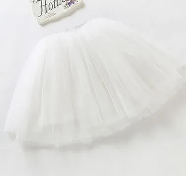 7 colors girls skirts princess lovely tutu skirt 2-10Y kids summer skirt candy color short girls skirt