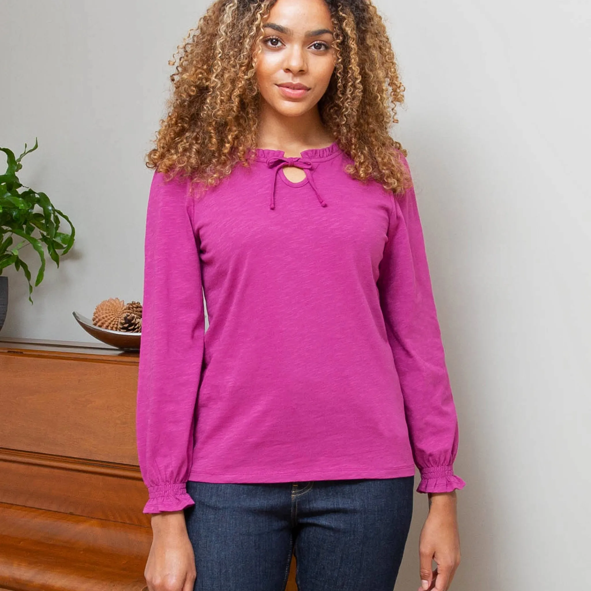 Abbas blouse berry