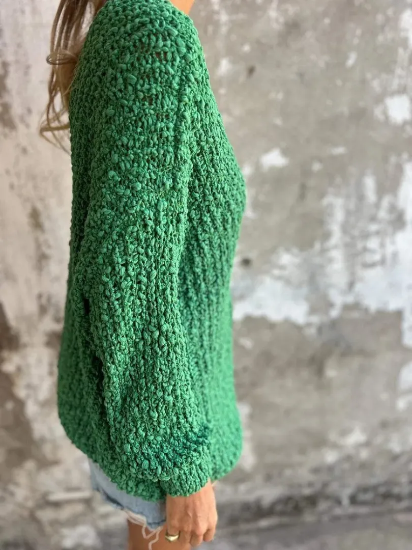 Amber | Cozy Textured Knit Sweater