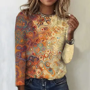 Annemie | Elegant women's long-sleeved shirt