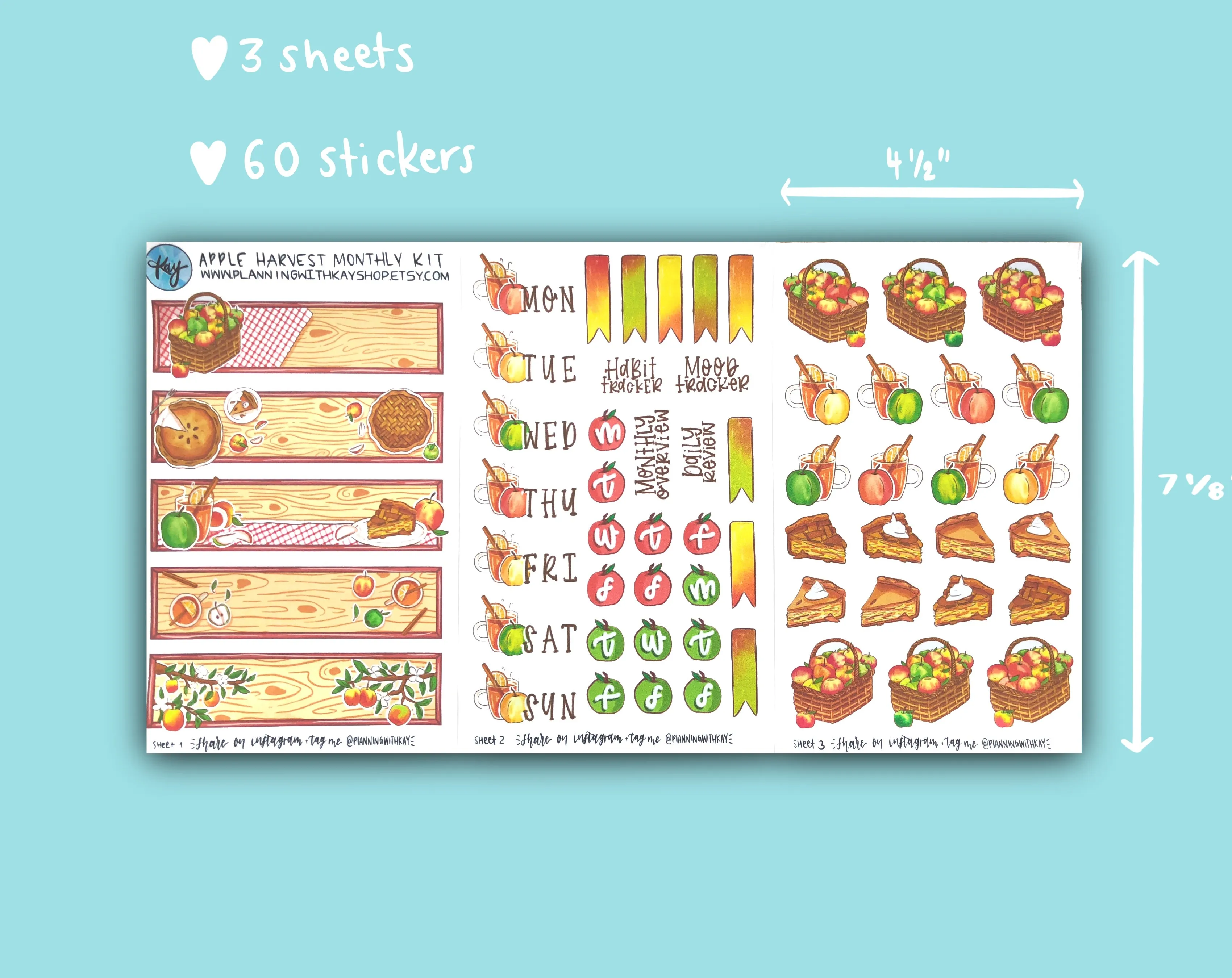 Apple Harvest Monthly Kit