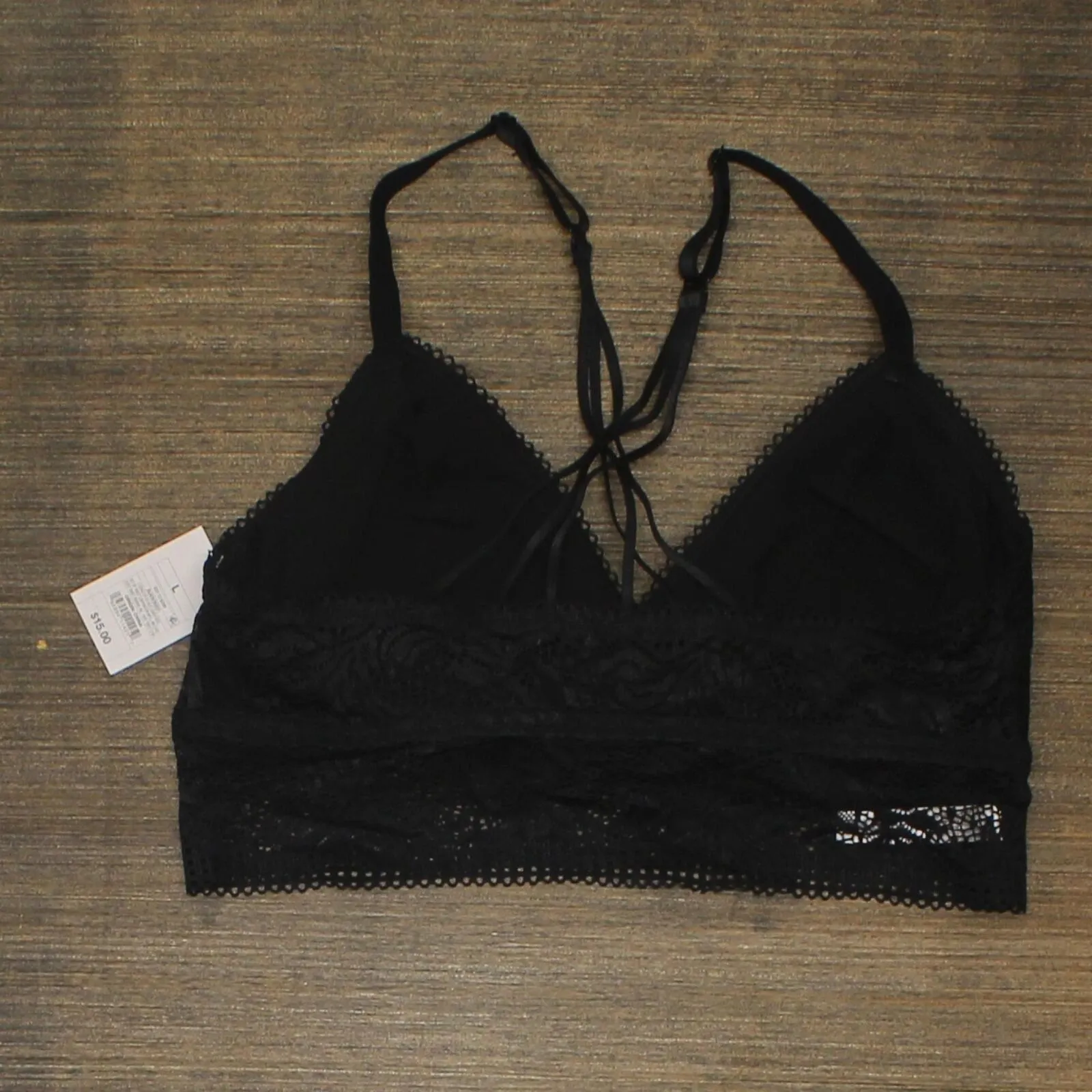 Auden Women's Lace Longline Bralette