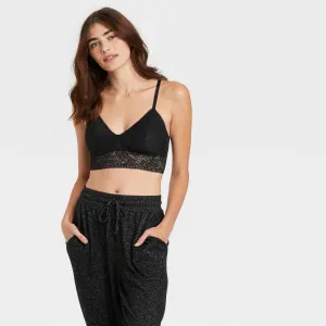 Auden Women's Lace Longline Bralette