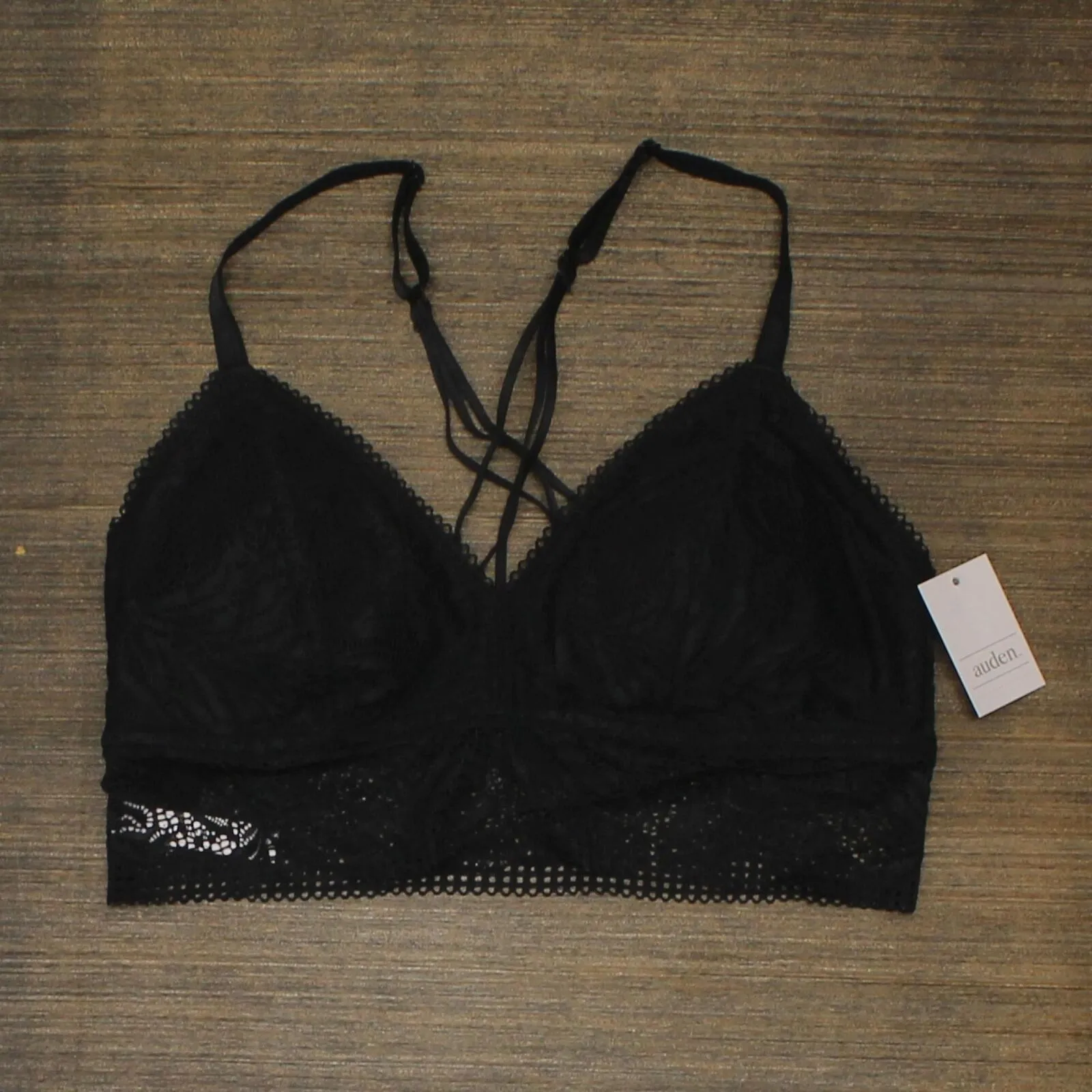 Auden Women's Lace Longline Bralette