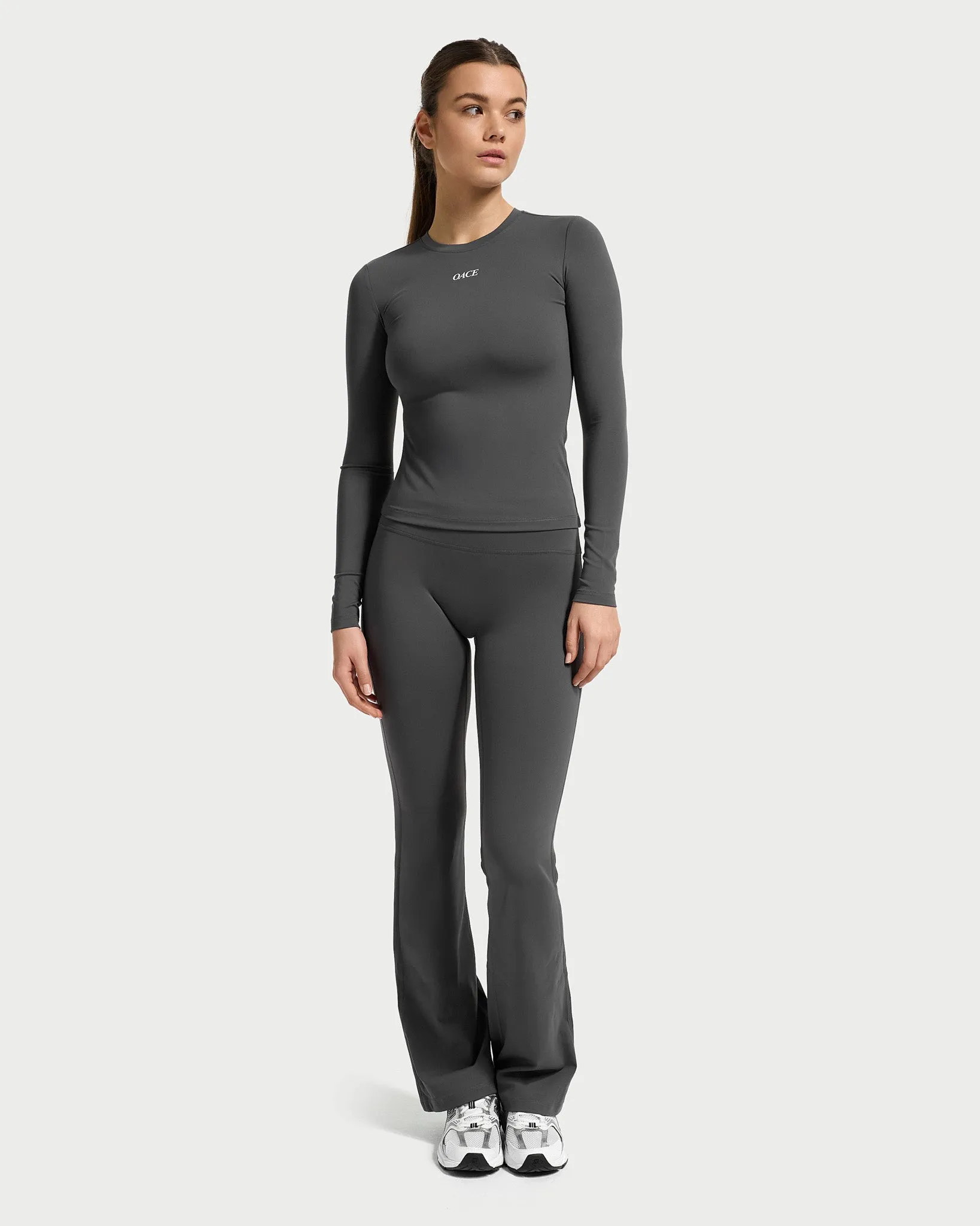 Aura Nylon Flared Leggings