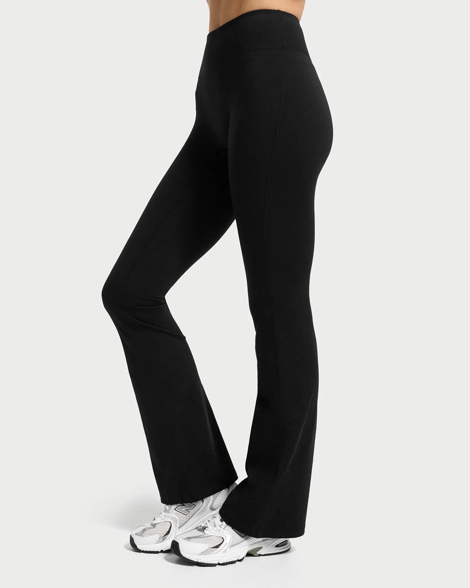 Aura Nylon Flared Leggings