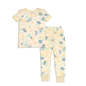 Bamboo Short Sleeve Pajama Set (Reef Print)