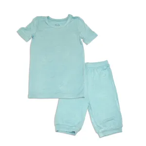 Bamboo Short Sleeve Top & Shorts Pajama Set (Lustre)