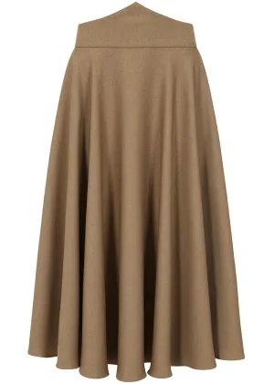 Banned Greta 40's Swing Rok Brown