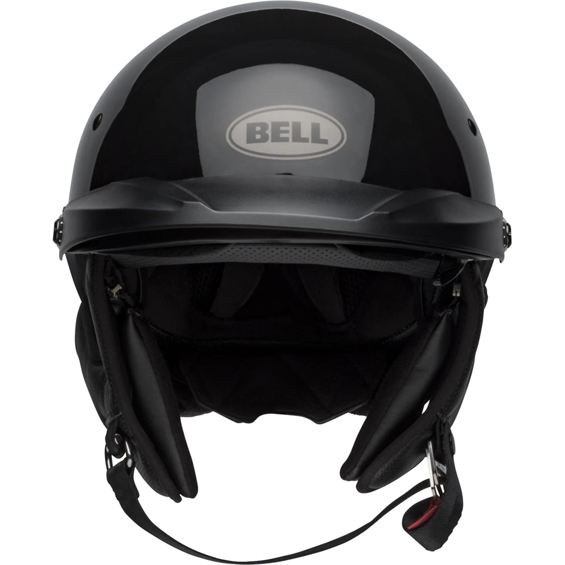 Bell Pit Boss Motorcycle Open Face and 3/4 Helmet Gloss Black