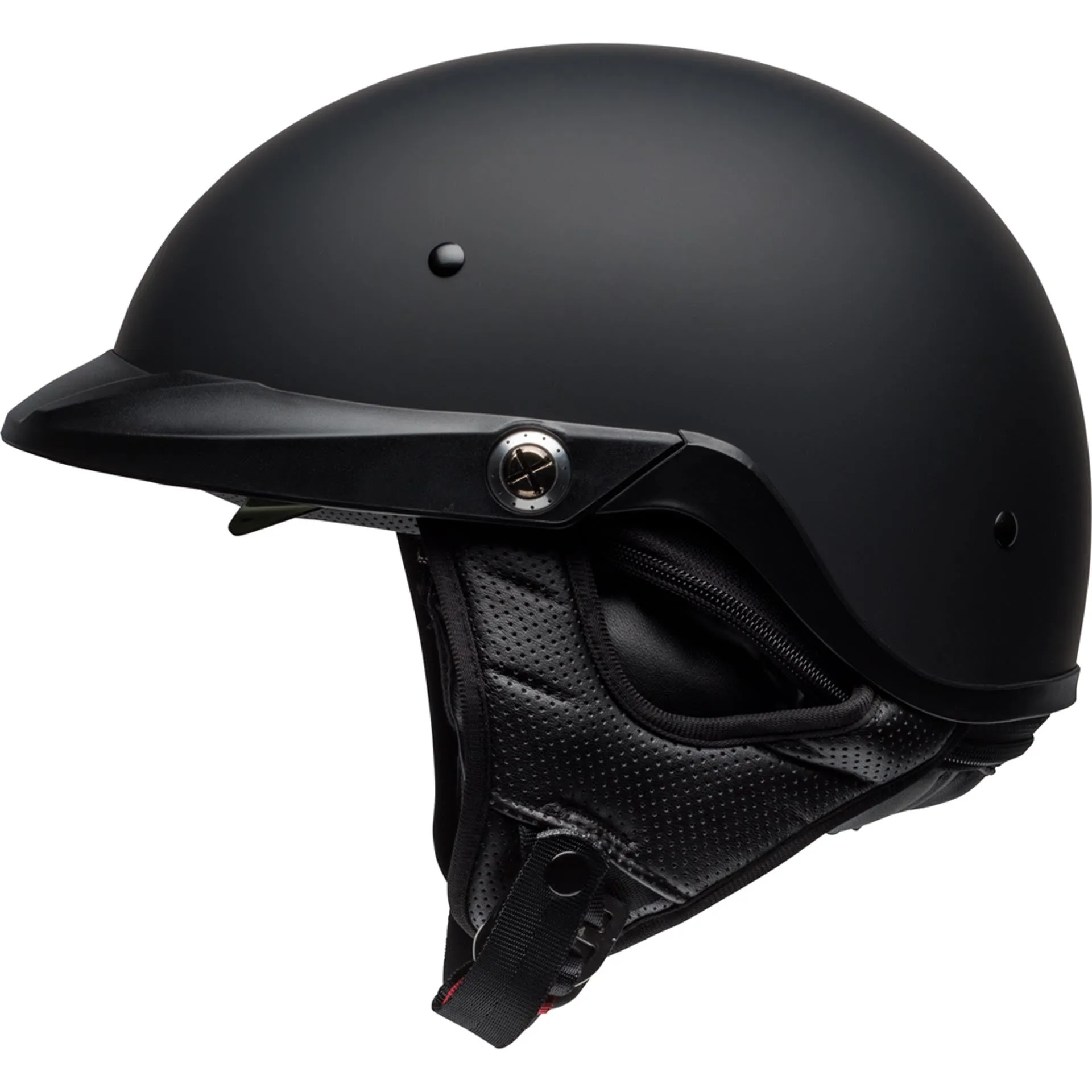 Bell Pit Boss Motorcycle Open Face and 3/4 Helmet Matte Black