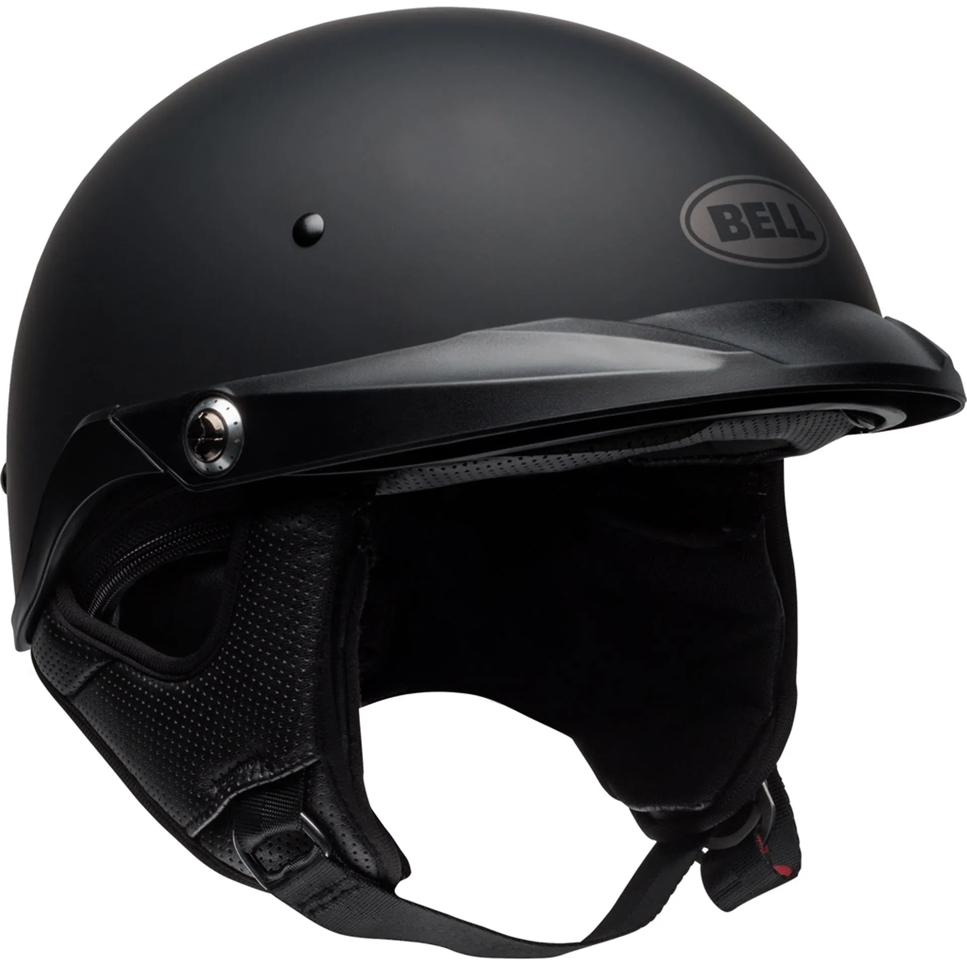 Bell Pit Boss Motorcycle Open Face and 3/4 Helmet Matte Black