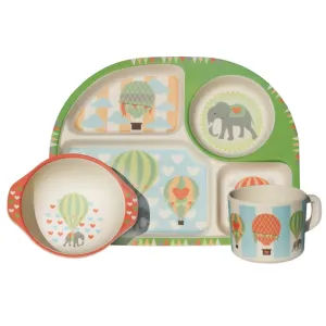 Bim Bamboo Hot Air Balloons Fibre Dining Set 3 Piece