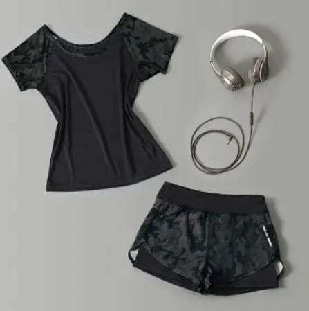 Black Camo Tracksuit (2 - 6 Pcs)