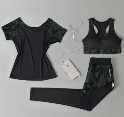 Black Camo Tracksuit (2 - 6 Pcs)