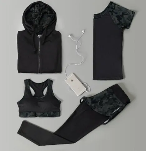 Black Camo Tracksuit (2 - 6 Pcs)