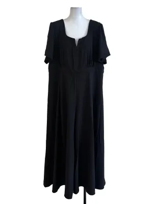 Black Plain Jumpsuit