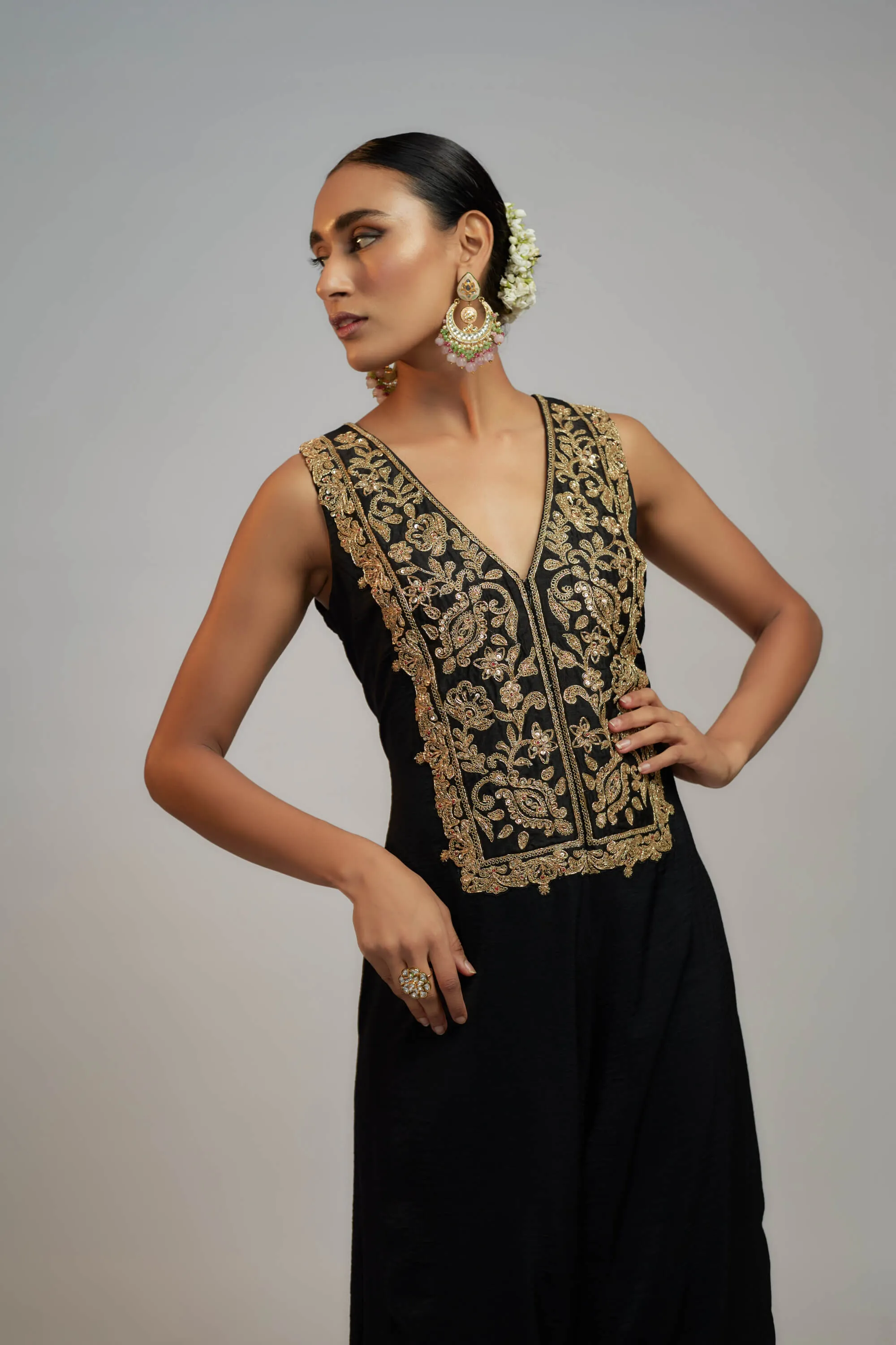 Black seher jumpsuit