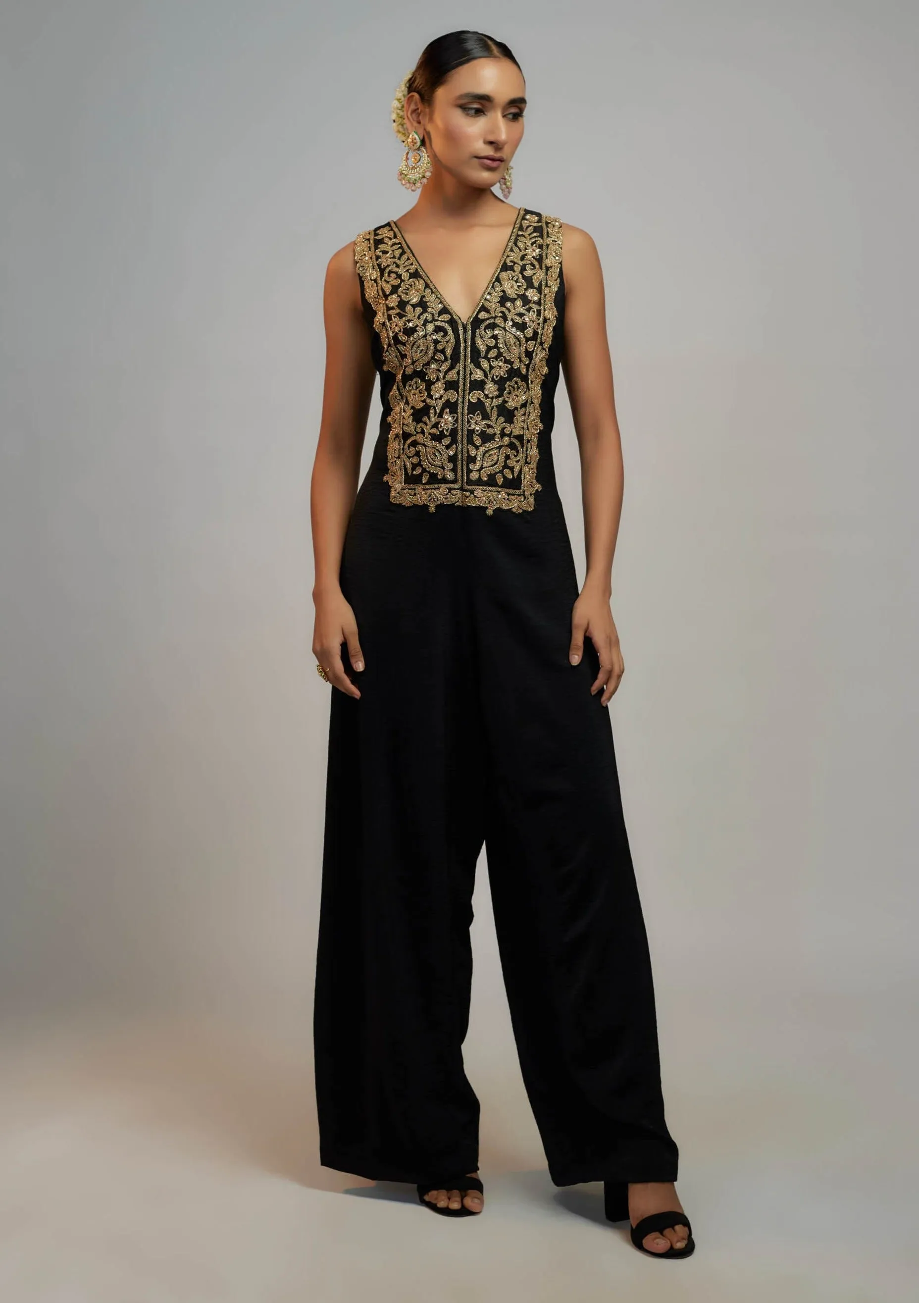 Black seher jumpsuit