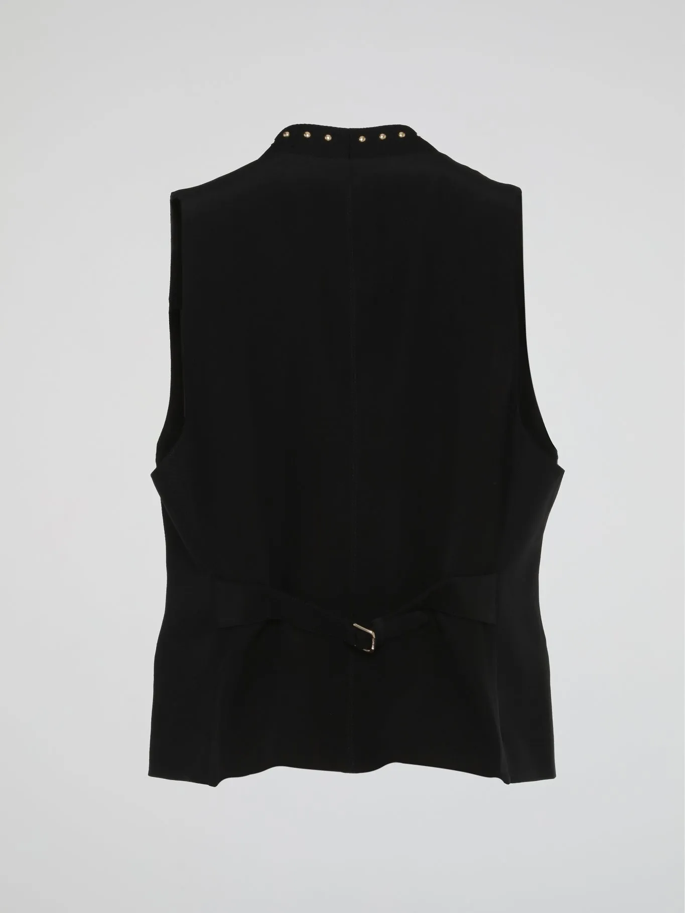 Black Studded Vest