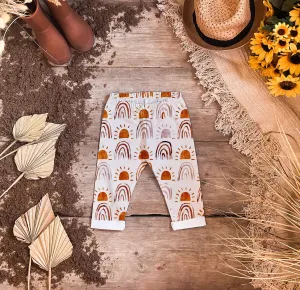 Boho Suns Cropped Leggings