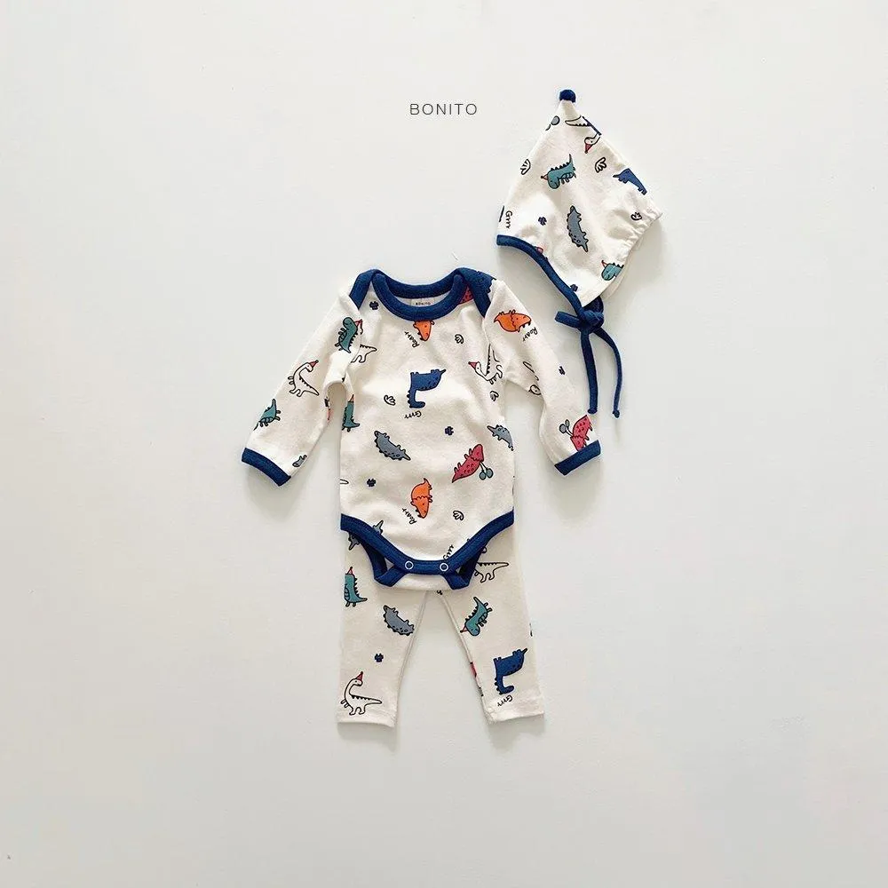 Bonito Tyranno Babygrow Set