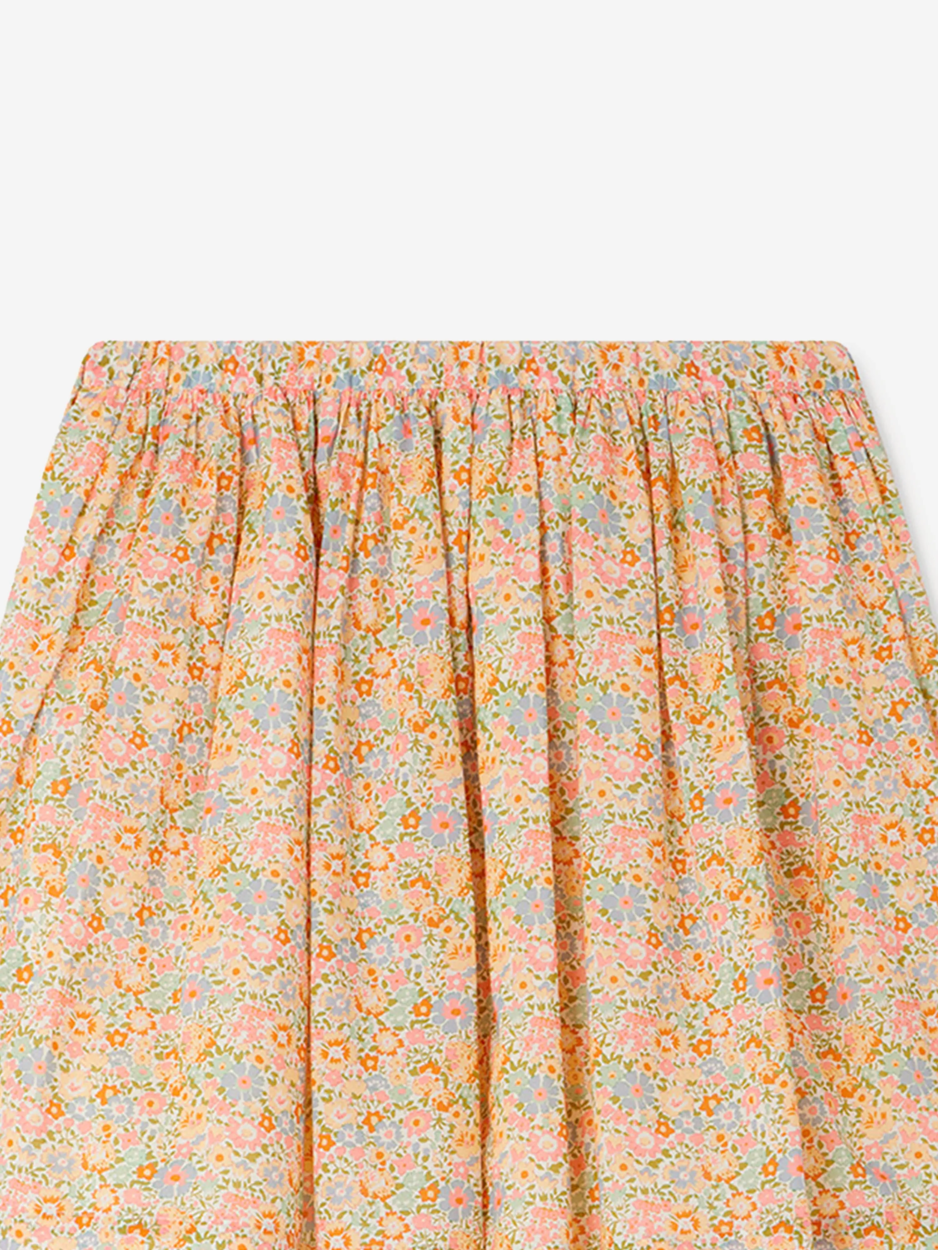 Bonpoint Girls Floral Suzon Skirt in Multicolour