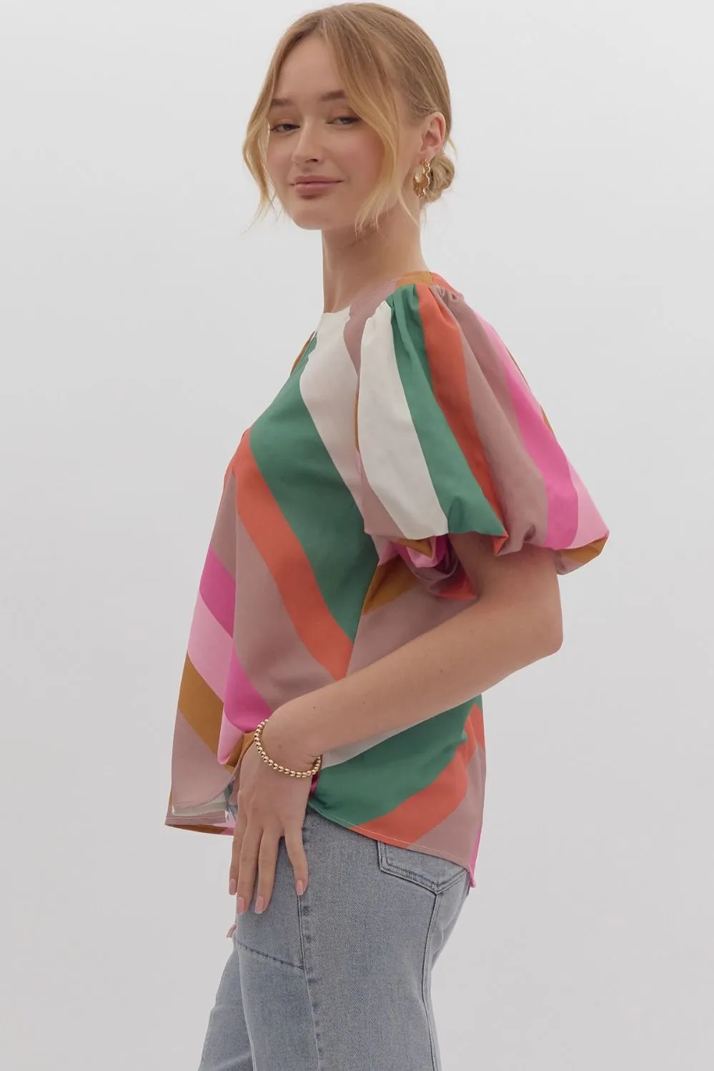 Bright Bubble Blouse