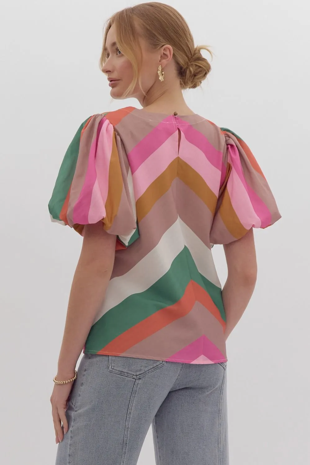 Bright Bubble Blouse