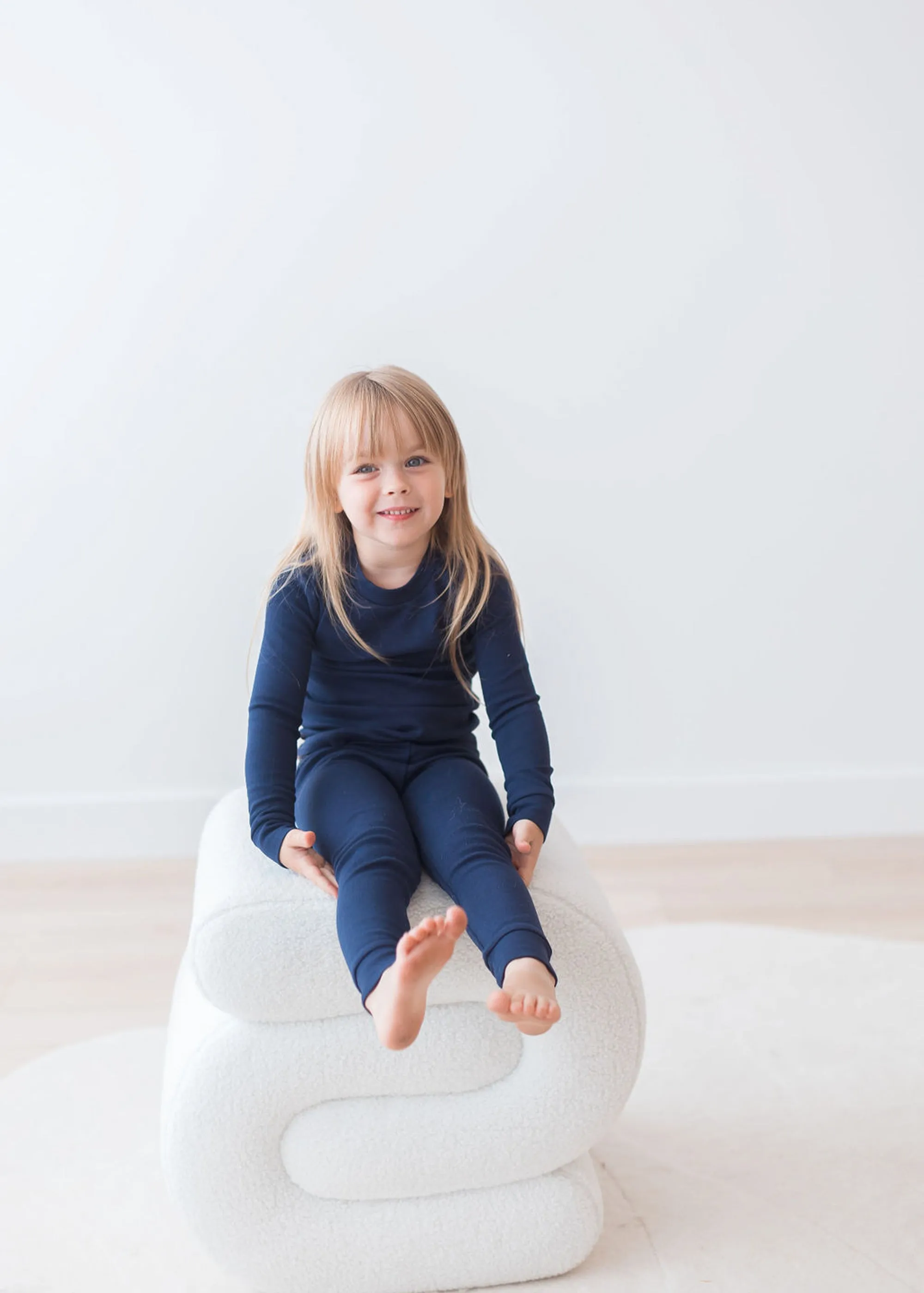 Brushed Lounge Set | Deep Blue