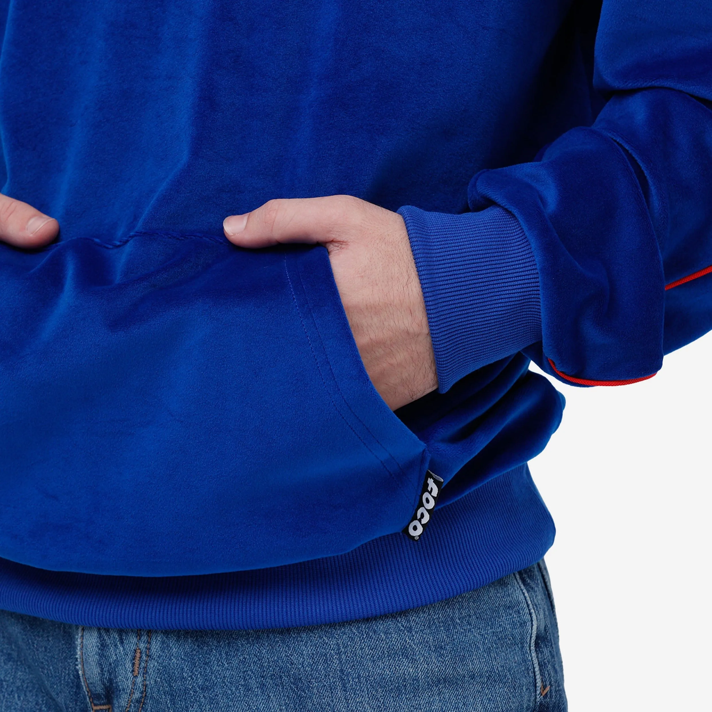 Buffalo Bills Velour Hooded Sweatshirt