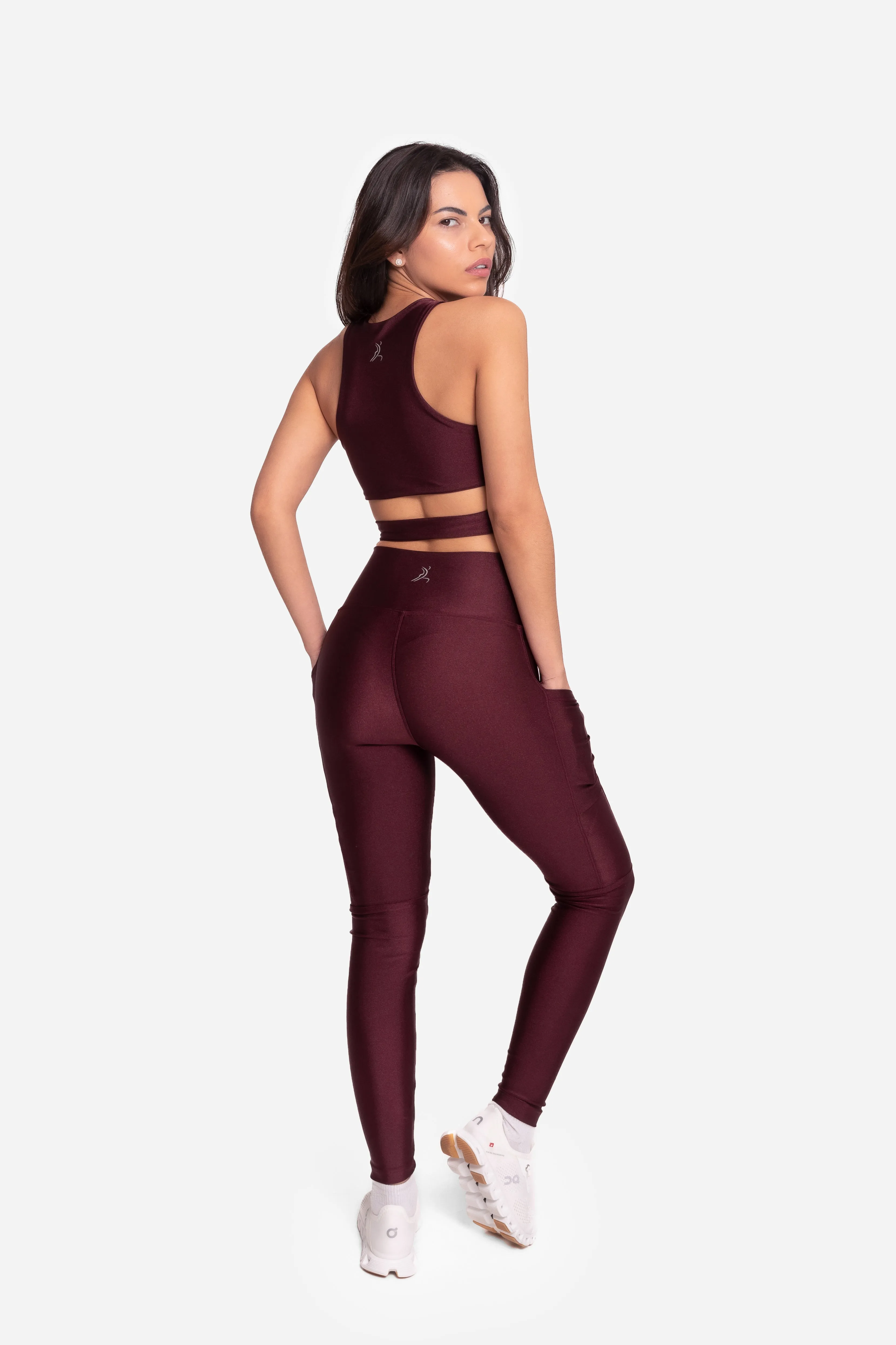 Burgundy Leggings