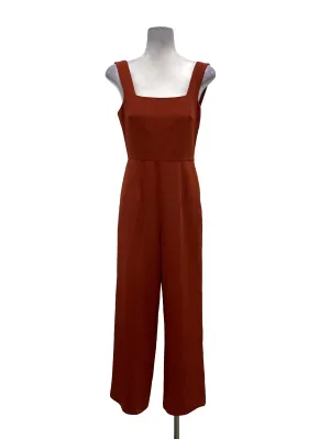 Burnt Orange Square Neck Jumpsuit OSN