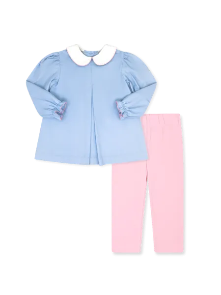 Caroline Legging Set - High Point Blue Cord