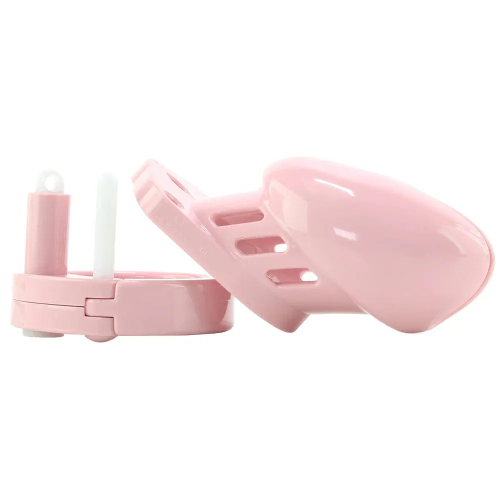 CBX CB-6000S 2 1/2 Inch Male Chastity Device - Pink