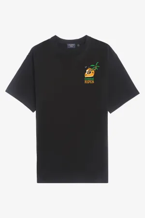 Coastal Drive Oversized T-Shirt - Black